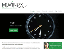Tablet Screenshot of movinex.nl